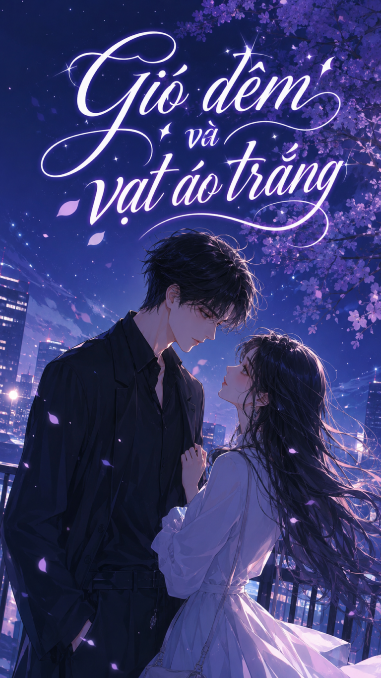 Gió đêm và vạt áo trắng