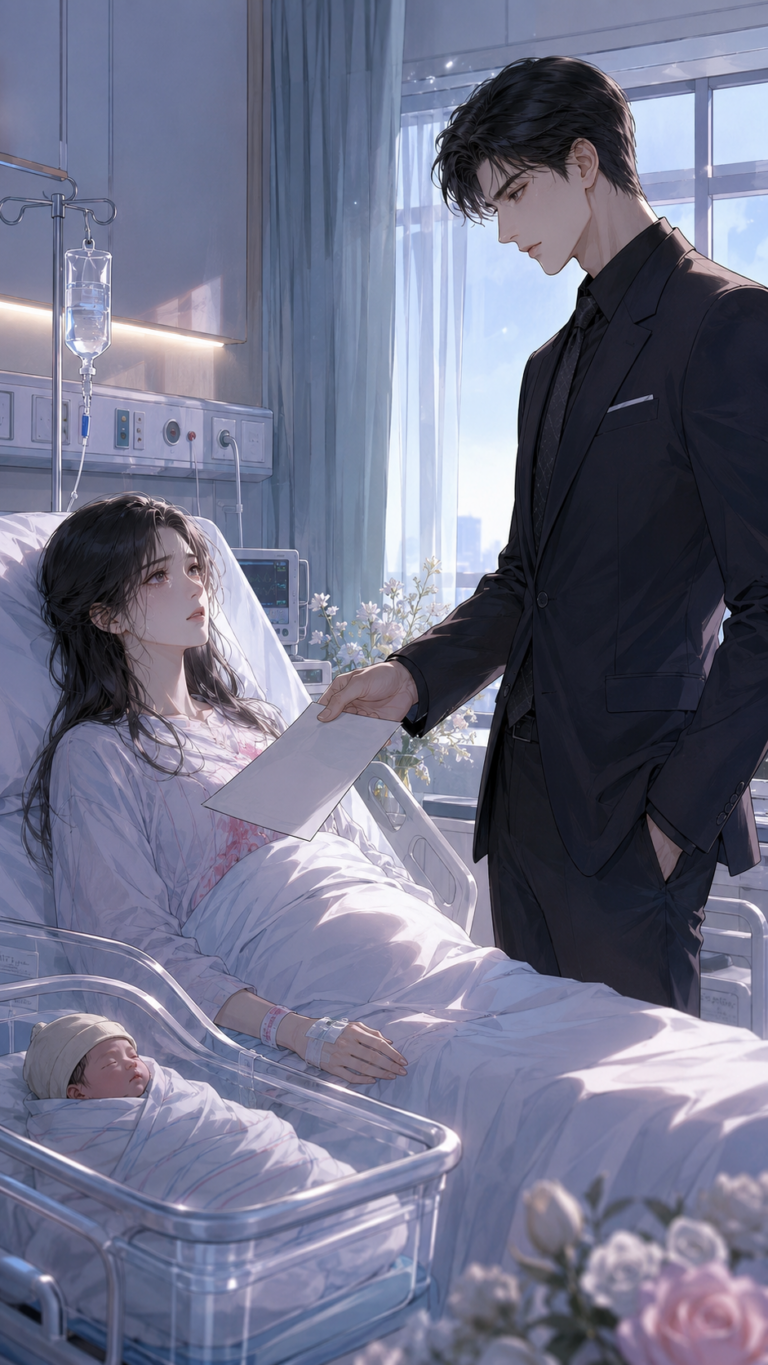Sinh con xong chồng trao đơn ly hôn